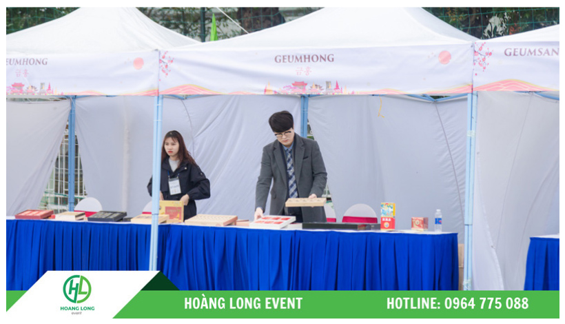 cho thuê nhà bạt hội chợ